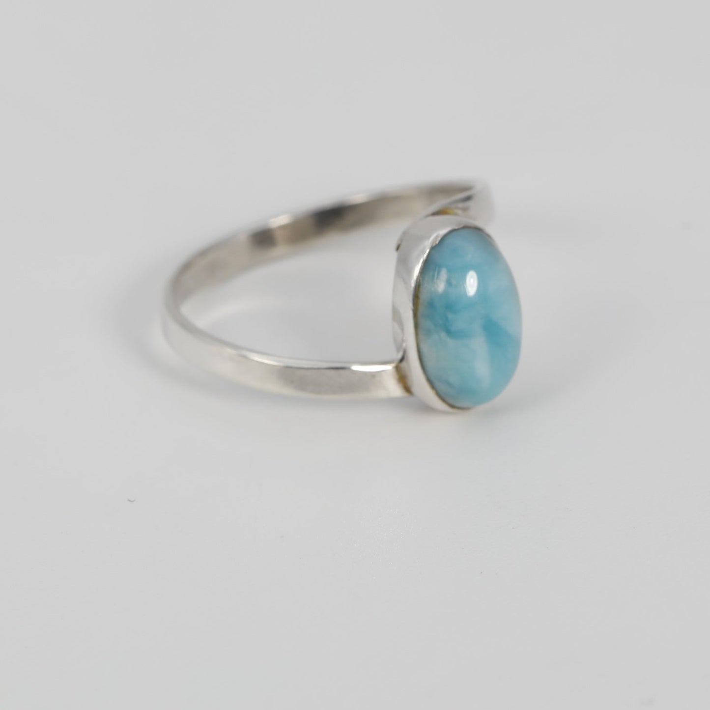 Larimar oval ring