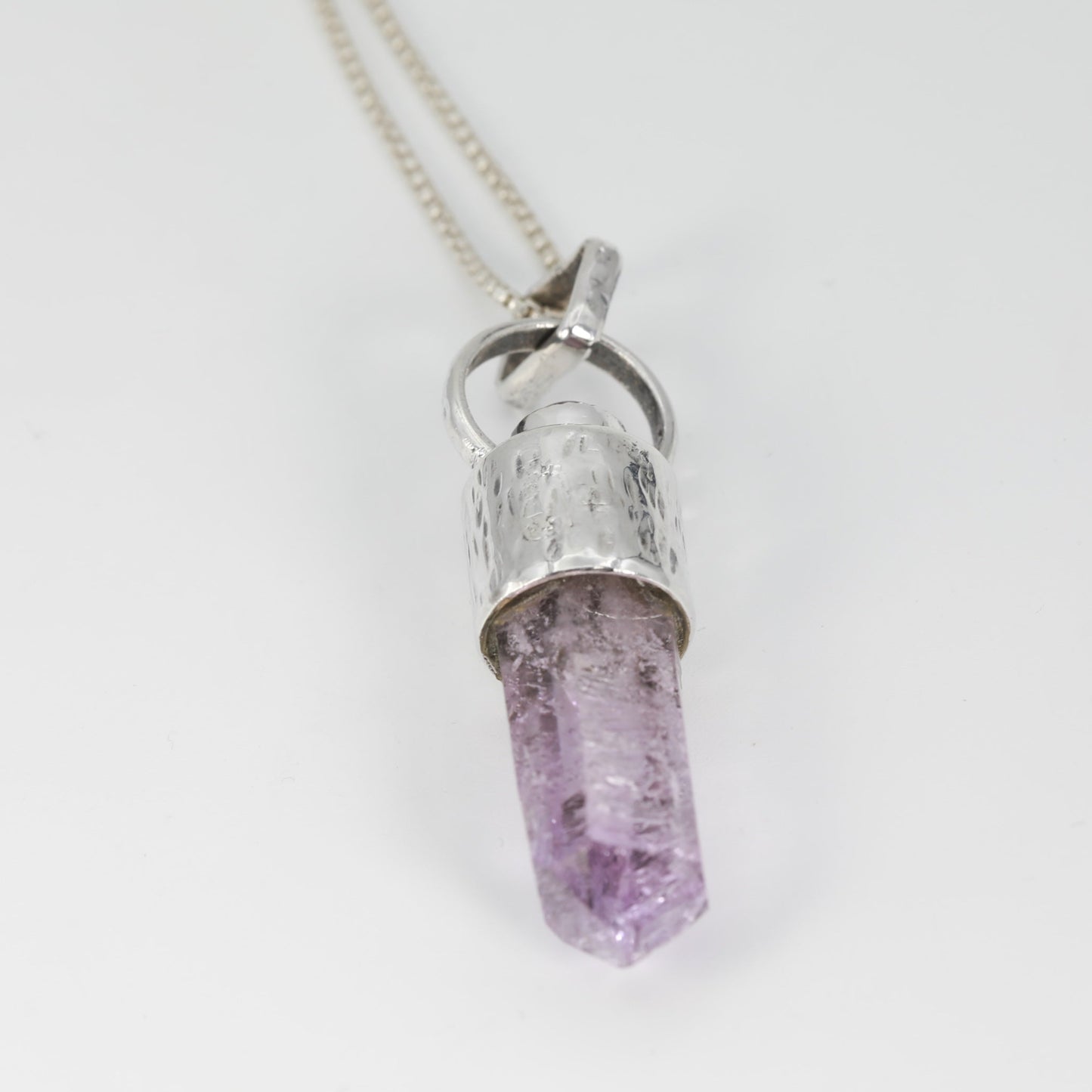 Large Water Amethys and Start Ruby Talisman