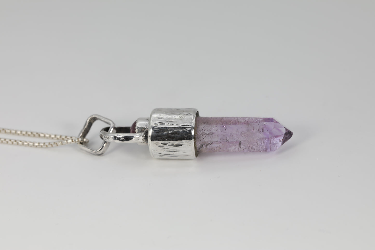 Large Water Amethys and Start Ruby Talisman