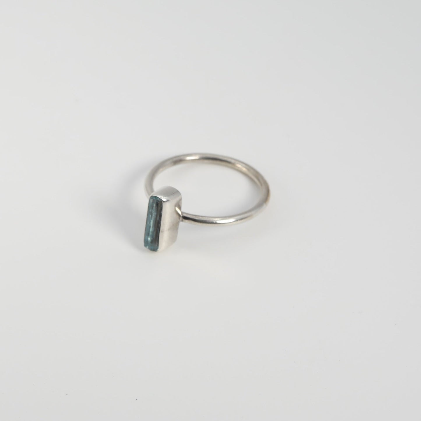 Natural Aquamarine Ring
