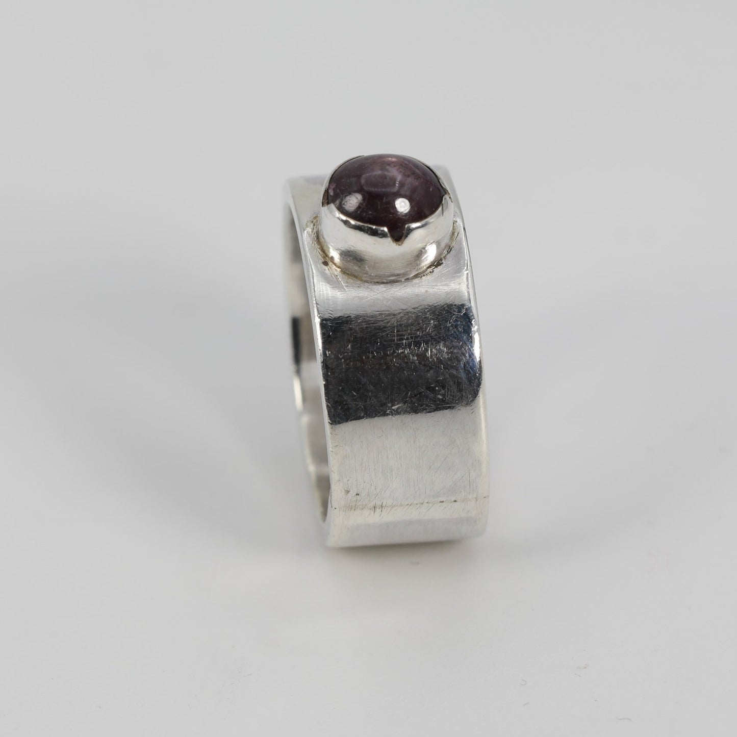 Start Ruby Silver Ring