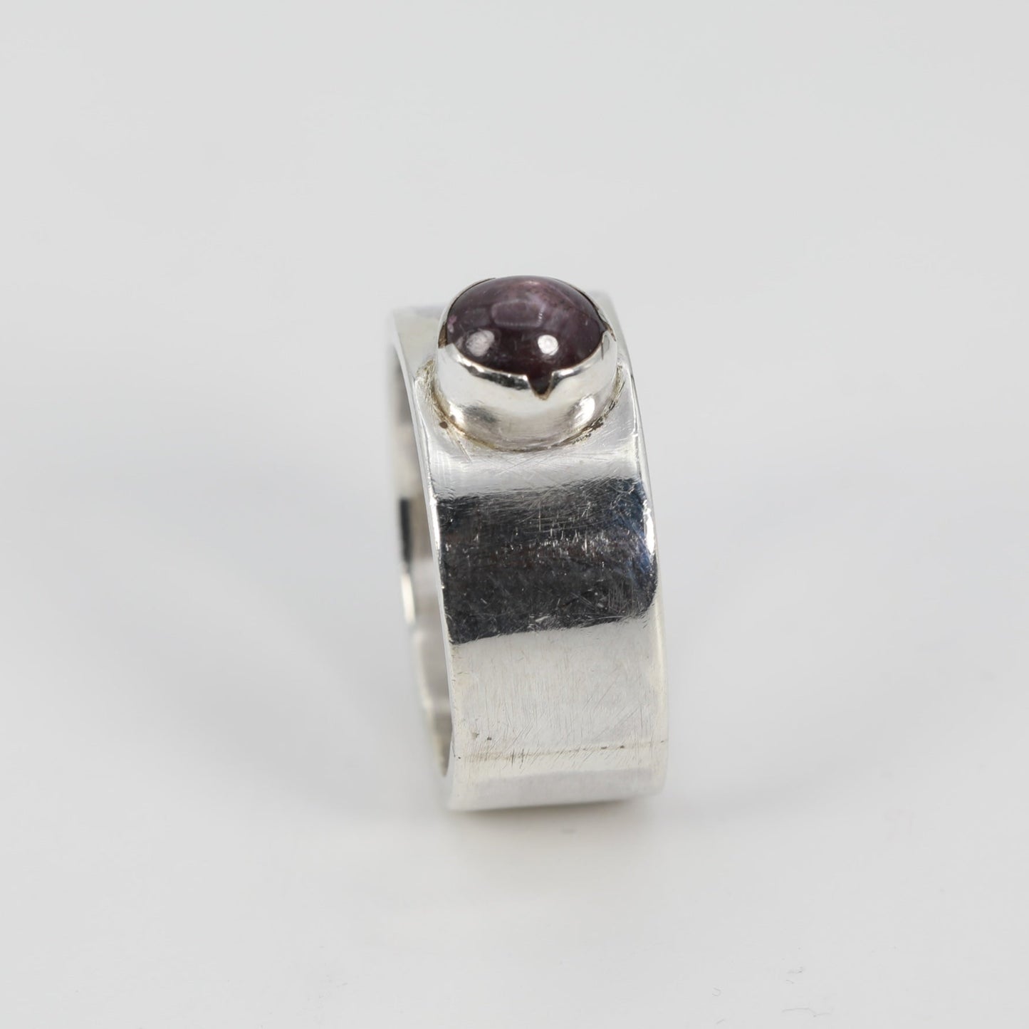 Start Ruby Silver Ring