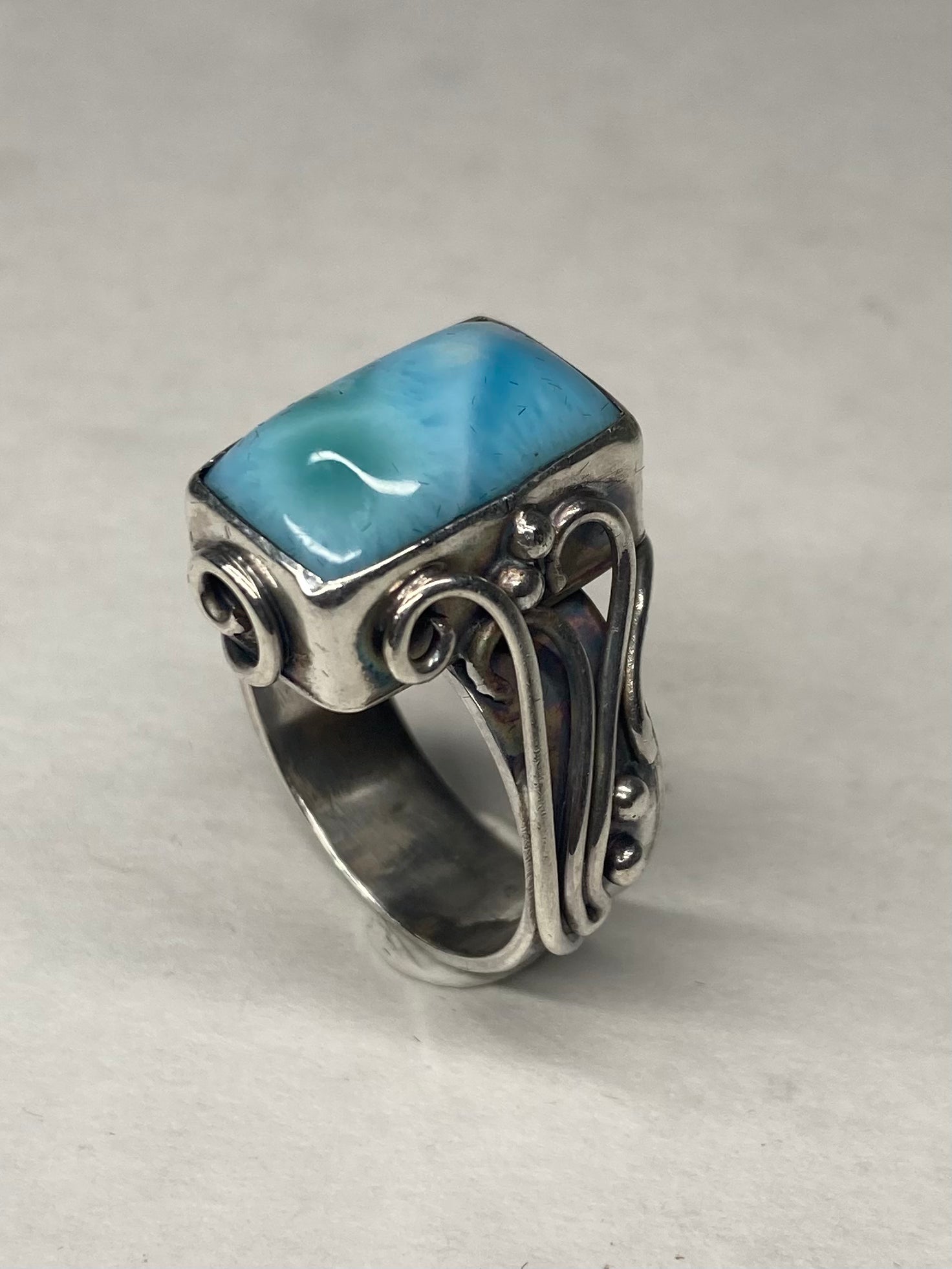 Larimar Ring